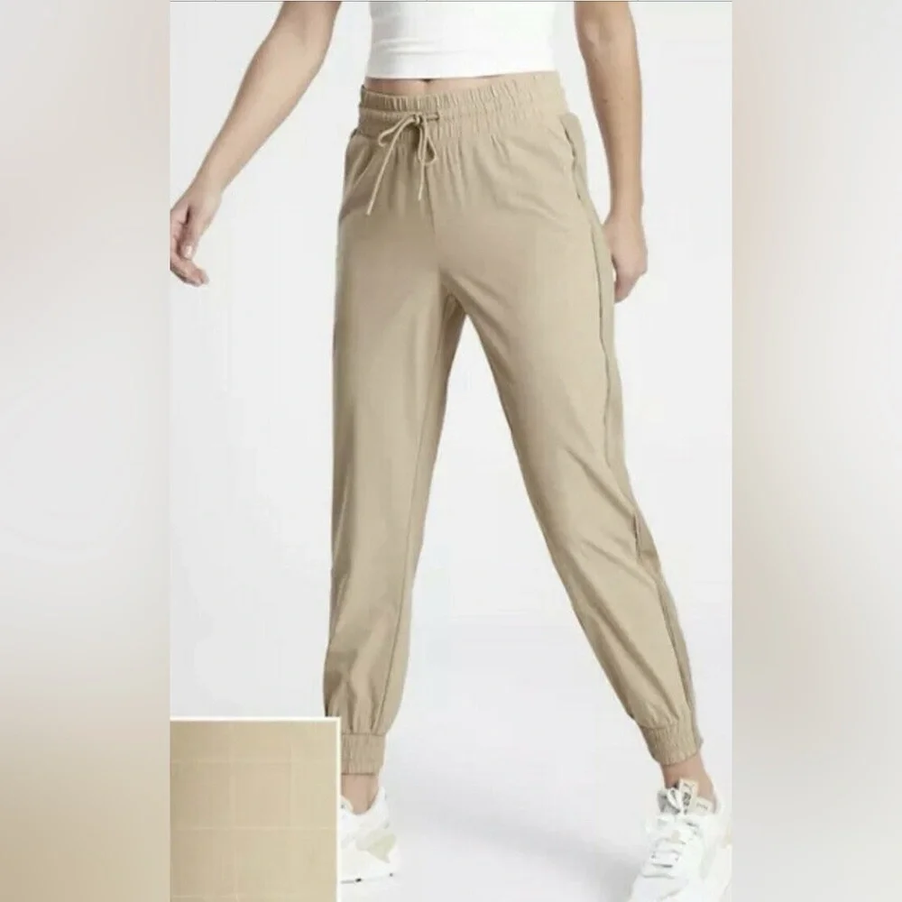 athleta brooklyn textured joggers